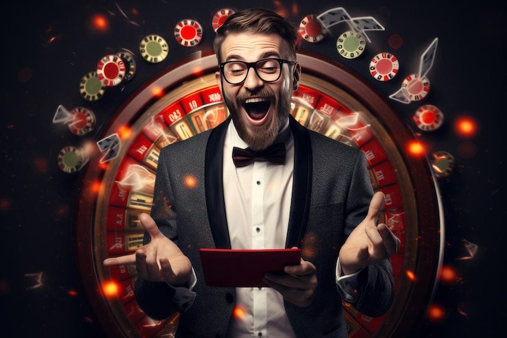 Panel statistik pemain menampilkan riwayat cash out dan multiplier terakhir